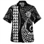 Nauru Combo Puletasi And Shirt Kakau Style White