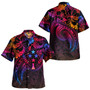 Kosrae Combo Off Shoulder Long Dress And Shirt Rainbow Style