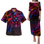 Kosrae Combo Puletasi And Shirt Rainbow Style
