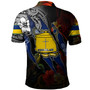 Tokelau Polo Shirt Custom Tokelauan Blood Inside Me Polynesian Sleeve Tattoo Tropical Black