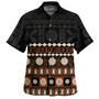 Fiji Combo Off Shoulder Long Dress And Shirt Bula Traditional Pattern