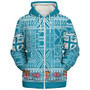 Fiji Sherpa Hoodie Classic Bula Flag