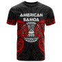 American Samoa Polynesian Custom Personalised T-shirt - American Samoan Spirit 1