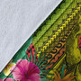 Hawaii Premium Blanket King Kamekameha Kanaka Maoli Polynesian Pattern