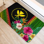 Hawaii Door Mat Kanaka Maoli Polynesian Pattern