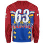 Philippines Filipinos Sweatshirt Half-Up Style Flag