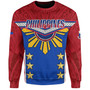 Philippines Filipinos Sweatshirt Half-Up Style Flag