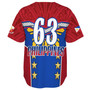 Philippines Filipinos Baseball Shirt Half-Up Style Flag