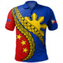 Philippines Filipinos Polo Shirt Filipinos Sun Tattoo Artist Flag