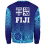 Fiji Sweatshirt Fiji Independence 1970 Tapa Style