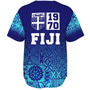 Fiji Baseball Shirt Fiji Independence 1970 Tapa Style