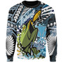 Hawaii Sweatshirt Custom Polynesian Fishing Club Tribal Style