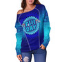 Fiji Off Shoulder Sweatshirt Fiji Day Style