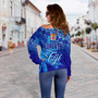 Fiji Off Shoulder Sweatshirt Forever Fiji Design