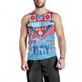 Fiji Tank Top Happy Fiji independence Day Ethnic Masi Tribal Design