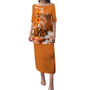 Chuuk State Puletasi Floral Spirit Orange1