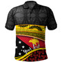 Papua New Guinea Custom Personalized Polo Shirt With Tribal Motif