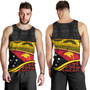 Papua New Guinea Custom Personalized Tank Top With Tribal Motif