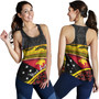 Papua New Guinea Custom Personalized Women Tank With Tribal Motif