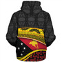 Papua New Guinea Custom Personalized Sherpa Hoodie With Tribal Motif