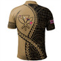 Hawaii Polo Shirt Tribal Polynesian In My Heart