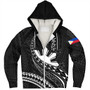 Philippines Filipinos Sherpa Hoodie Tribal Polynesian Artist Style