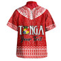 Tonga Custom Personalised Hawaiian Shirt Happy National Day