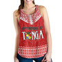 Tonga Custom Personalised Women Tank Happy National Day