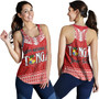 Tonga Custom Personalised Women Tank Happy National Day