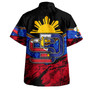 Philippines Filipinos Hawaiian Shirt San Diego Filipino Grunge Brush Stroke Style