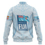 Fiji Baseball Jacket Fijian Tapa Style