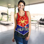 Philippines Filipinos Women Tank Sun Filipinos Tribal Flowers Patterns