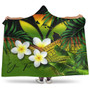 Hawaii Hooded Blanket Custom Kanaka Polynesian Tropical