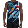 Fiji Tank Top Custom Fiji In My Heart Polynesian Style