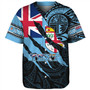 Fiji Baseball Shirt Custom Fiji In My Heart Polynesian Style