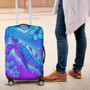 Hawaii Luggage Cover Turtle Underwater Sea Polynesian Style