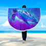 Hawaii Beach Blanket Turtle Underwater Sea Polynesian Style