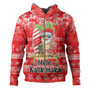 Hawaii Hoodie Mele Kalikimaka Merry Christmas Tree Pineapple Tropical