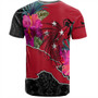 Papua New Guinea T-Shirt Map Tropical Style