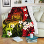 Hawaii Premium Blanket Custom Turtle Style Reggae Tropical