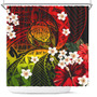 Hawaii Shower Curtain Custom Turtle Style Reggae Tropical