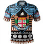 Fiji Polo Shirt Born Fijian Masi Traditional Pattern Pacific Tribal Art