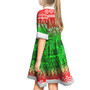 Hawaii Christmas Dress Santa Surfing Mele Kalikimaka Style