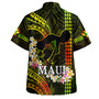 Hawaii Hawaiian Shirt Pray For Maui Polynesian Pattern