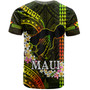 Hawaii T-Shirt Pray For Maui Polynesian Pattern