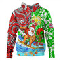 Hawaii Hoodie Mele Kalikimaka & Hauoli Makahiki Hou Hawaiian Tatau Christmas