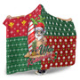 Hawaii Hooded Blanket Mele Kalikimaka Hawaii Christmas Patterns