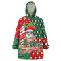 Hawaii Snug Hoodie Mele Kalikimaka Hawaii Christmas Patterns