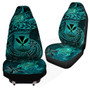 Hawaii Car Seat Covers Kanaka Maoli Tropical Leaves Polynesian Pattern