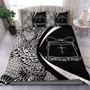 Tokelau Bedding Set Lauhala White Circle Style